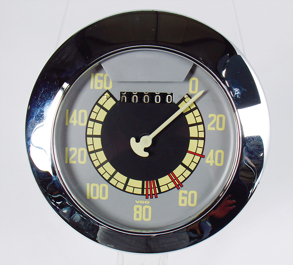 Porsche speedometer Typ 356 Gmünd - result 7.500 €