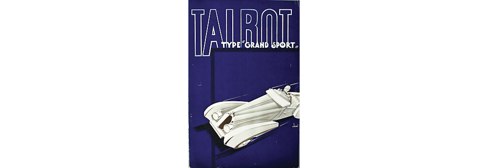 Talbot Type Grand Sport Verkaufskatalog