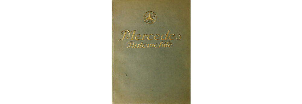 Daimler Motoren Gesellschaft Verkaufskatalog Modellprogramm 1924