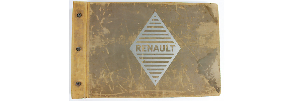 Nr. 135 - RENAULT Verkäuferkatalog 'Les Voitures de Tourisme', ca. 1913