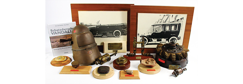 Nr. 3107 - 16 Fundstücke vom Schatzdampfer Vandalia