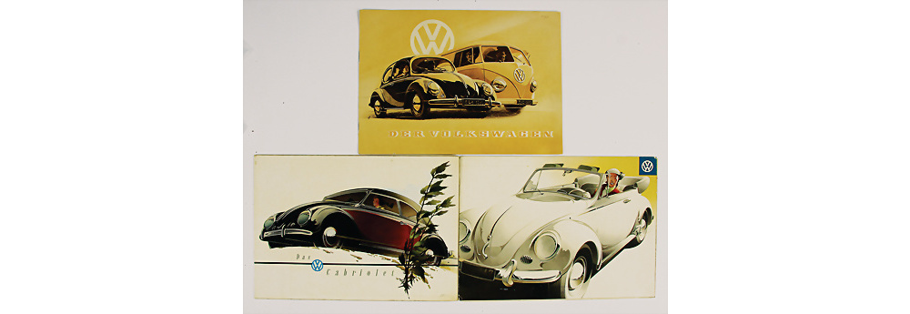 Nr. 341 - VOLKSWAGEN Faltprospekte/Verkaufsprospekte