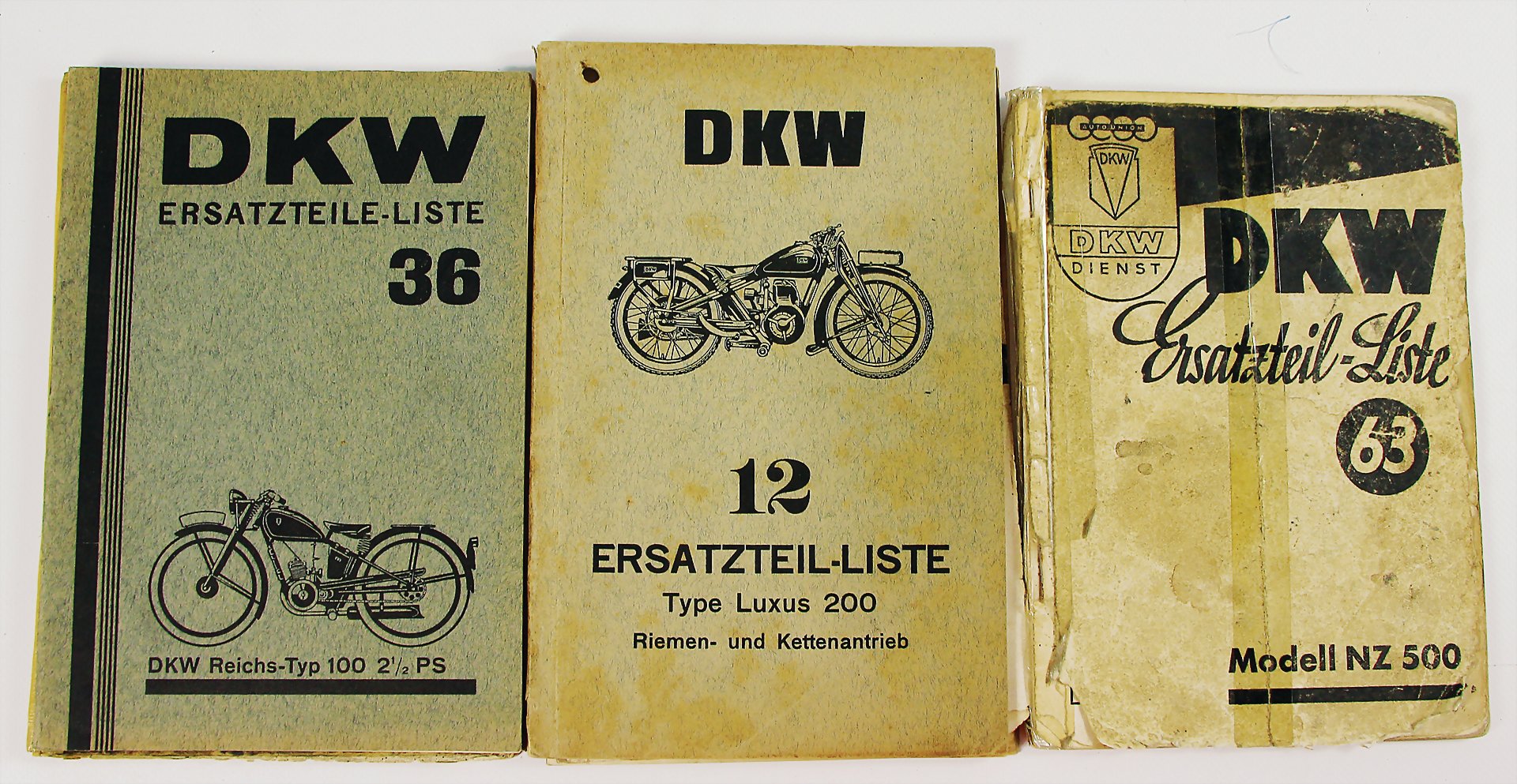 DKW Hummel und Super Ersatzteilliste Ersatzteilkatalog Spare Parts Catalog List