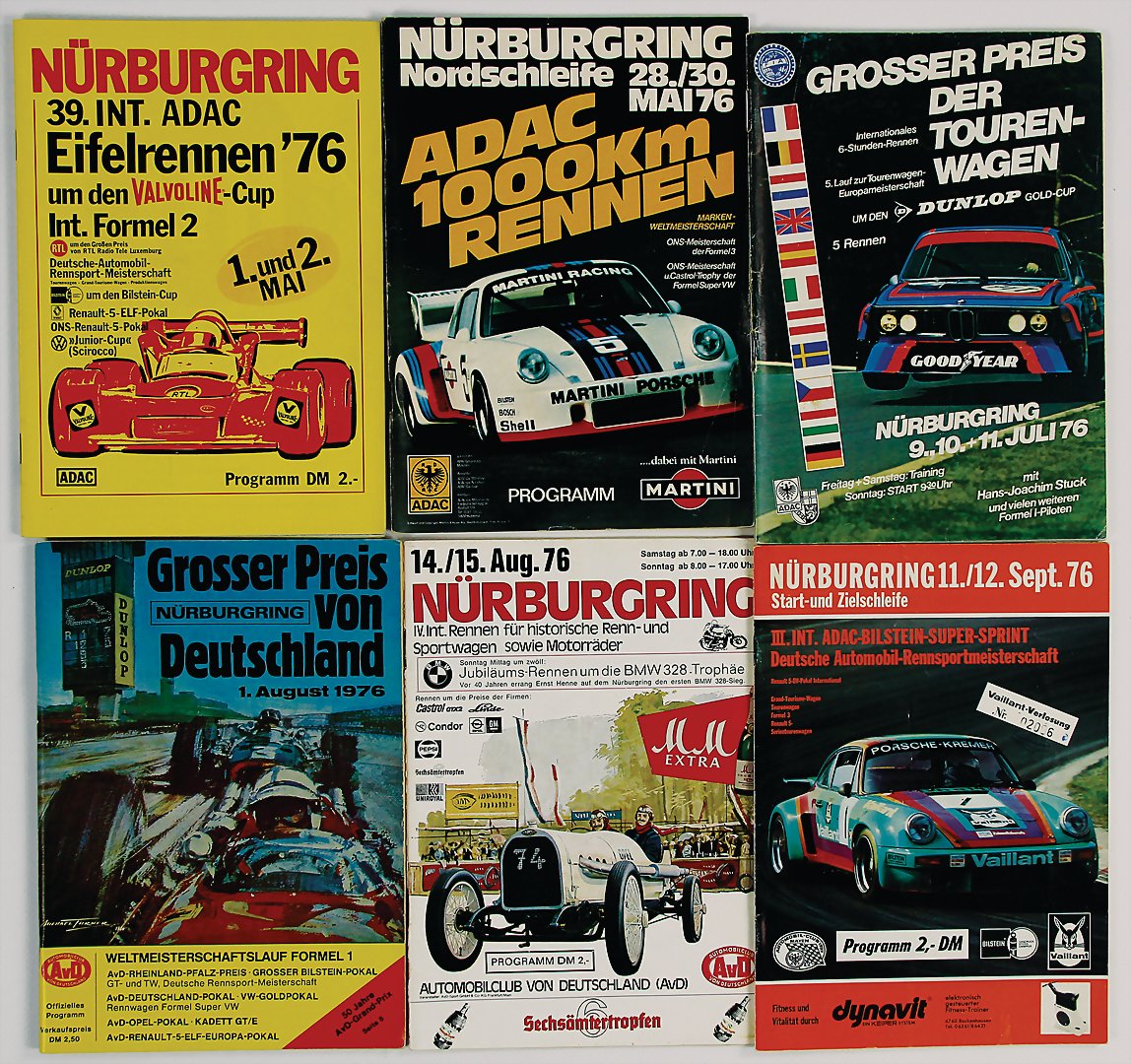 Juli 80 Grosser Preis der Tourenwagen Nürburgring Programmheft I05 å * 5 6 